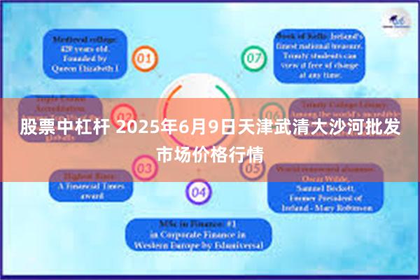 股票中杠杆 2025年6月9日天津武清大沙河批发市场价格行情